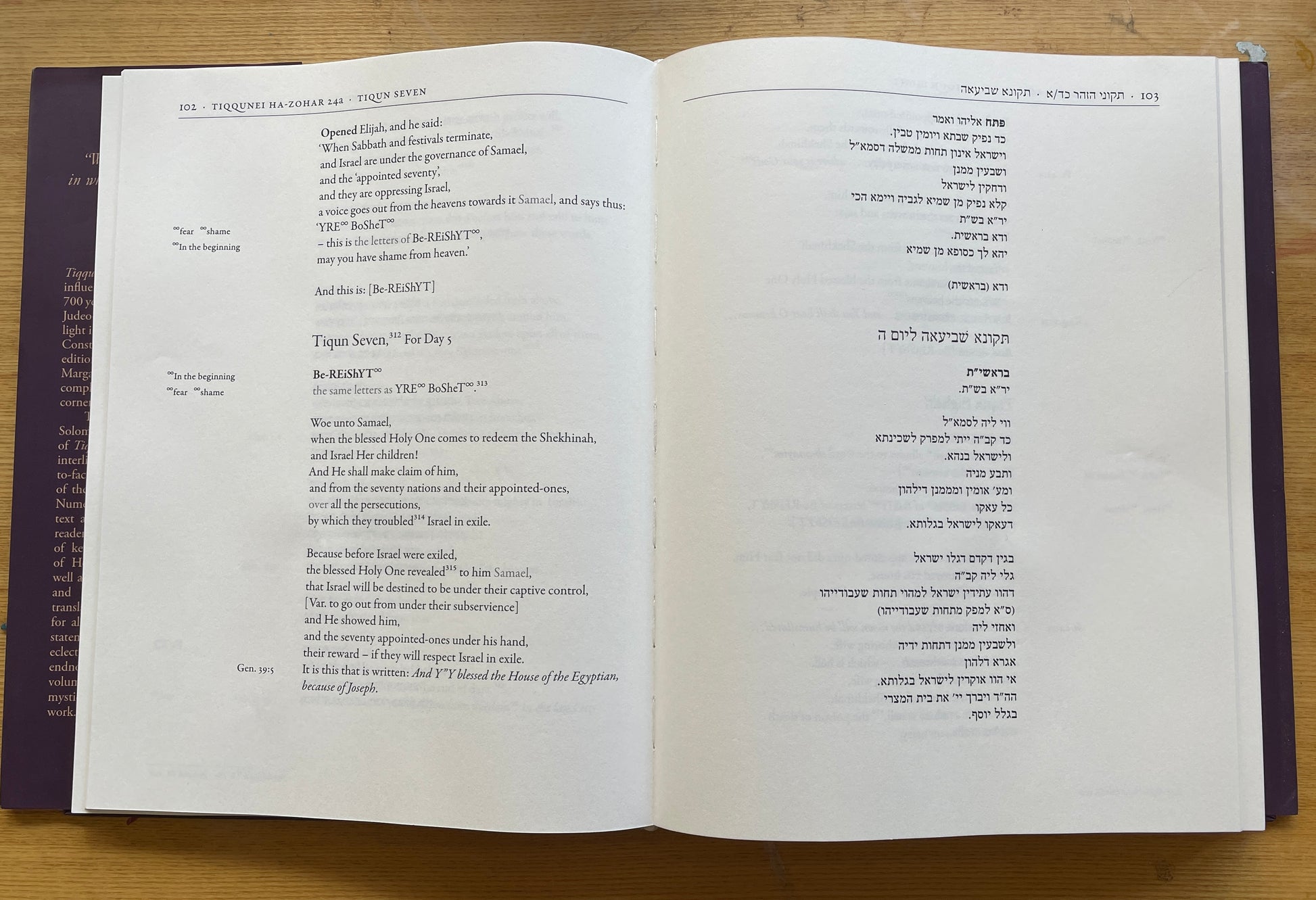 TIKKUNEI HA-ZOHAR - TIQQUNEI HA-ZOHAR ENGLISH TRANSLATON BY DAVID SOLOMON